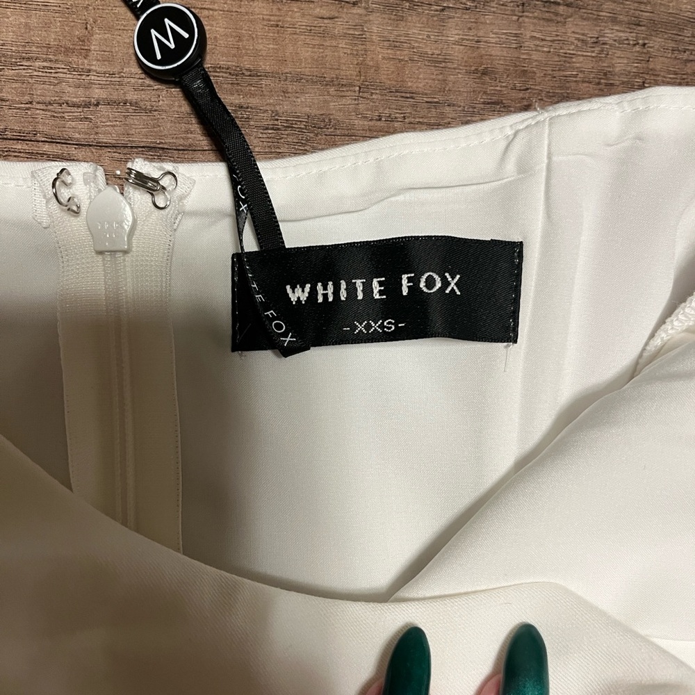 White Fox Boutique White Mini Dress - Picture 5 of 6